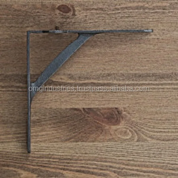 OMG Industries J DUCKETT Antique Vintage Cast Iron Shelf Bracket