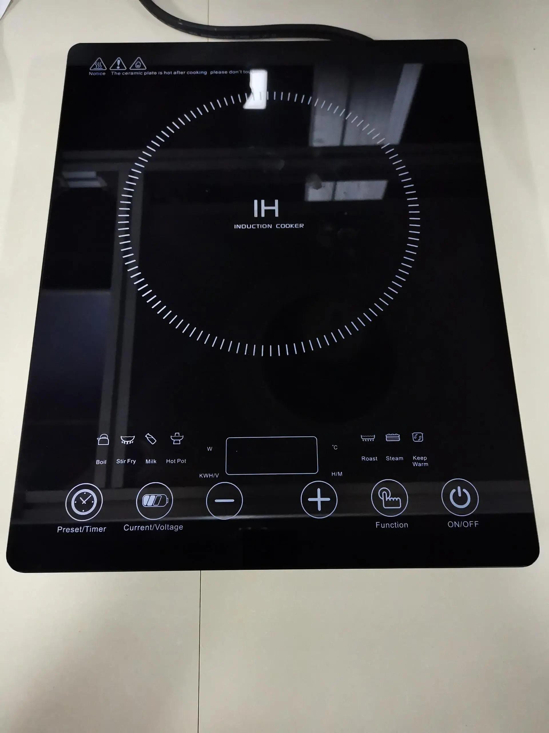 CCD08 2100W Multi-function Cooking Electromagnetic Induction Cooktop Stove