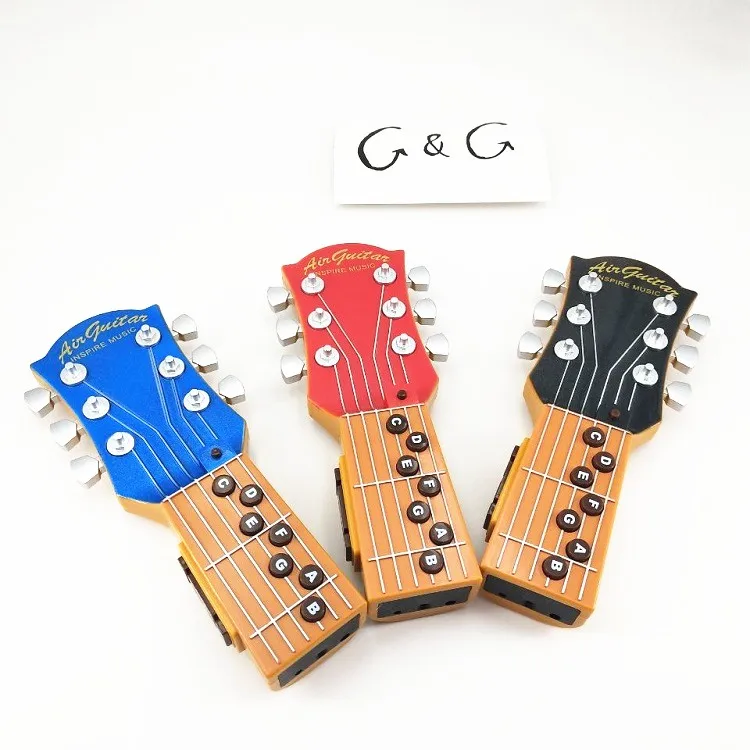 Новые игрушки для воздушной гитары, пластиковая детская Миниатюрная игрушка, музыкальный инструмент, гитара с инфракрасным излучением