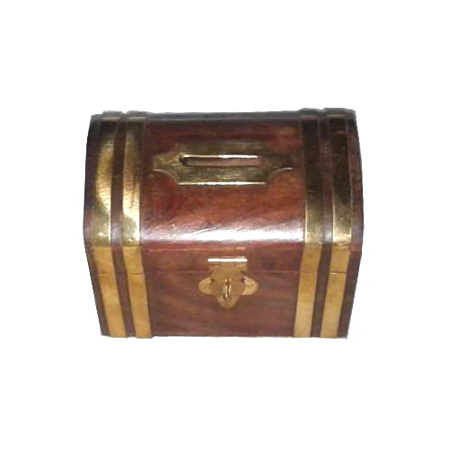 Wooden Money Bank For Home
