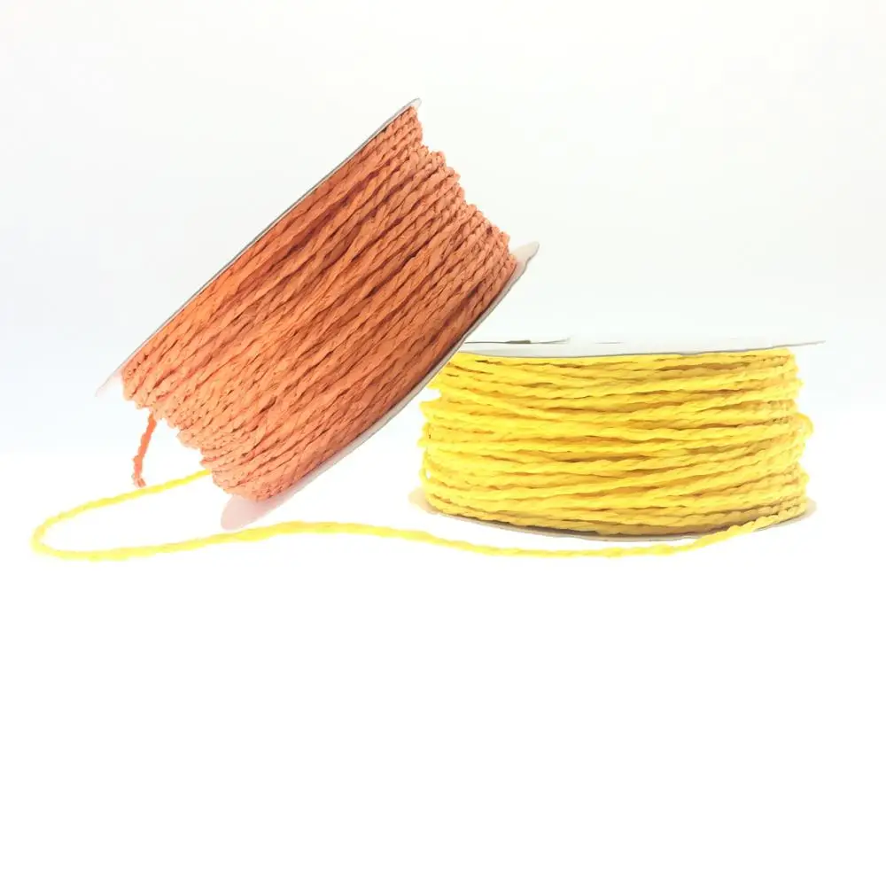 2mm Two-Tone Paper String Rope Twine Cord for DIY Decorative Paper Craft Model Numbers ME0108 / ME0301