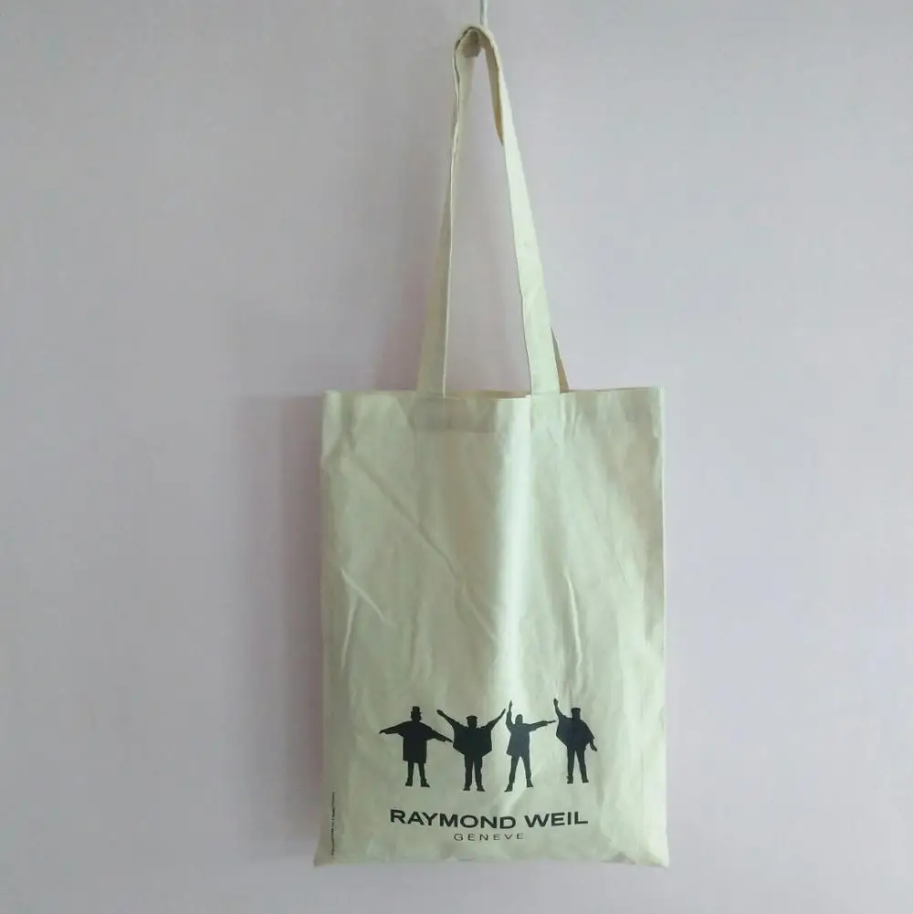 The Beatles Calico Bags - Customizable, Handled, Eco-friendly - Manufacture