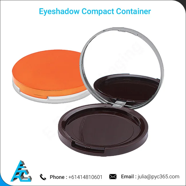 Factory Direct Cosmetic Compact Make Up Powder Container Cosmetic Box