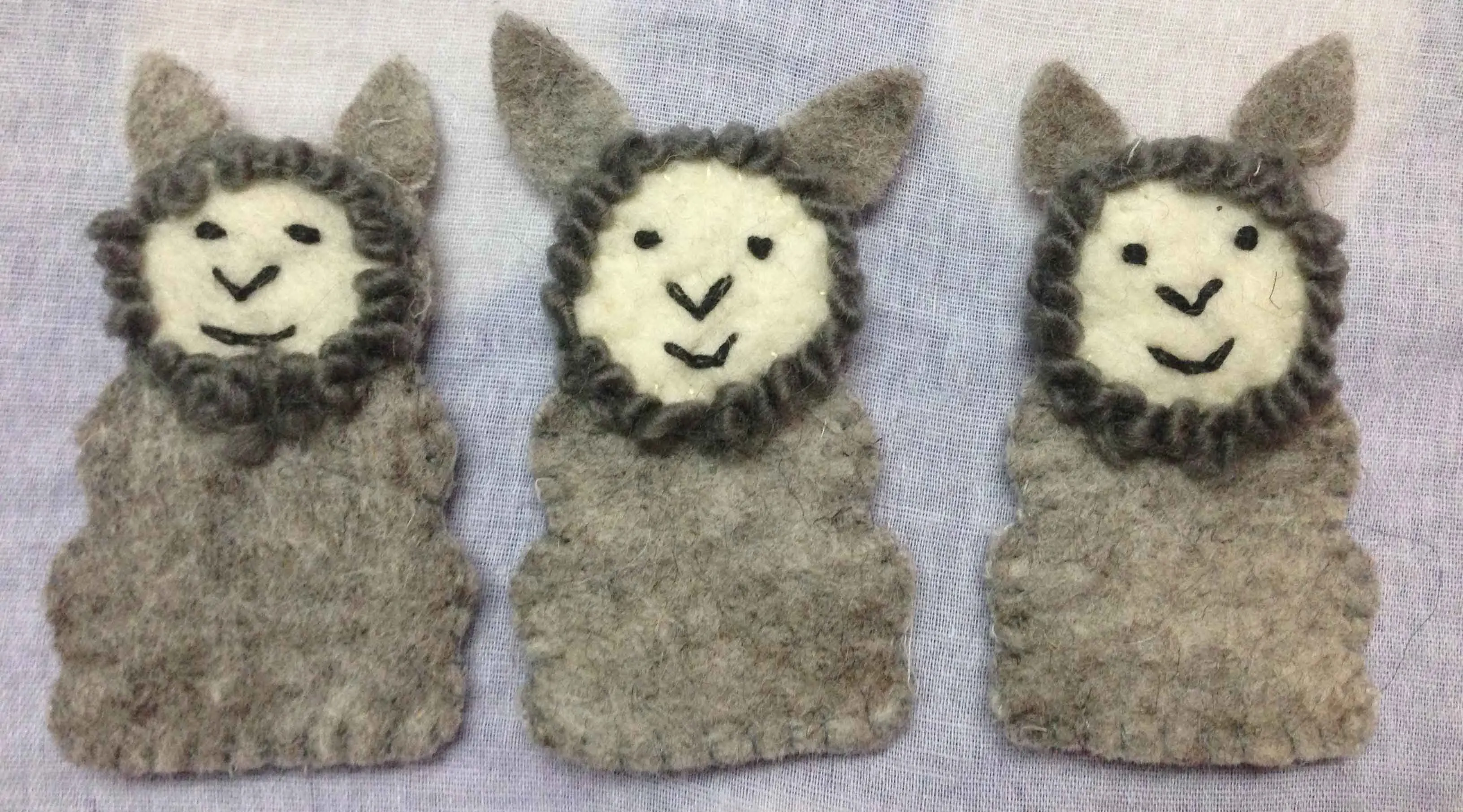 For Whole Sale/fair Trade Finger Puppet Set Children Bag, Baby Products Shoes HWH-AC10 NP Felt Finger Puppet/hand Made Woolen
