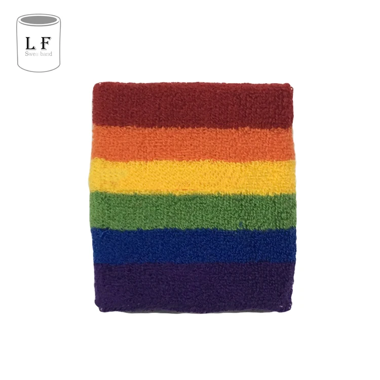 
Customized logo unisex Terry wrist sweatband 