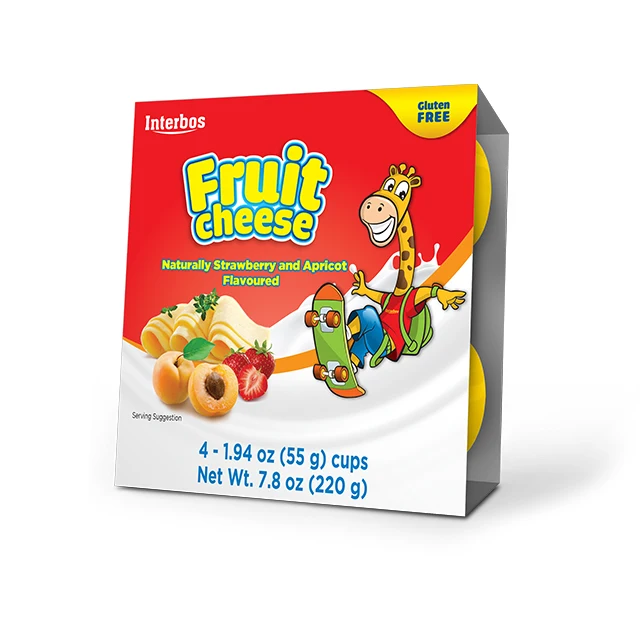  High Quality Delicious Bulk Cream Cheese 55 gram with strawberry and apricot flavor cheese from Vietnam