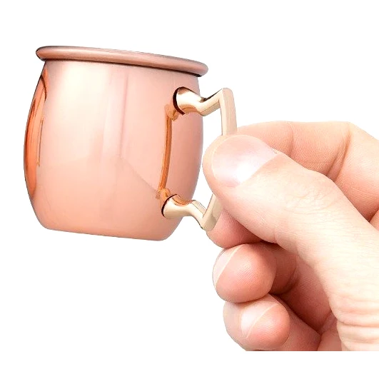 2 OZ 100% Copper Material Mini Moscow Mule Mug