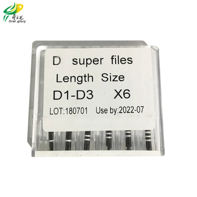 HOT SALES Dental Retreatment Files D1 D2 D3 16 / 18 / 22mm Dental Endo Files
