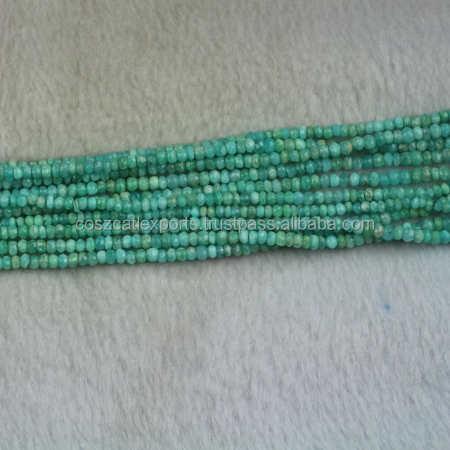 Loose Beads Round Stone Peru Natural blue Amazonite Round loose stone jewelry gemstone beads