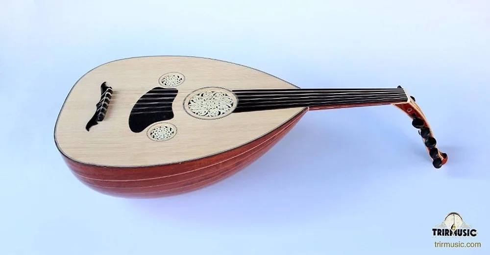 Turkish Professional Rose Louta Lavta Oud String Instrument For Sale HSL-150