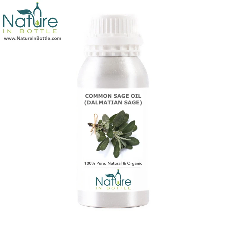 Common Sage Essential Oil | Dalmatian Sage Oil | Salvia officinalis - Organic & Natural Essential Oils - Private Labelling