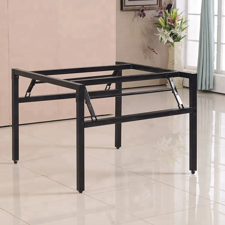 metal table leg for 5ft*5ft folding round PVC banquet table for event