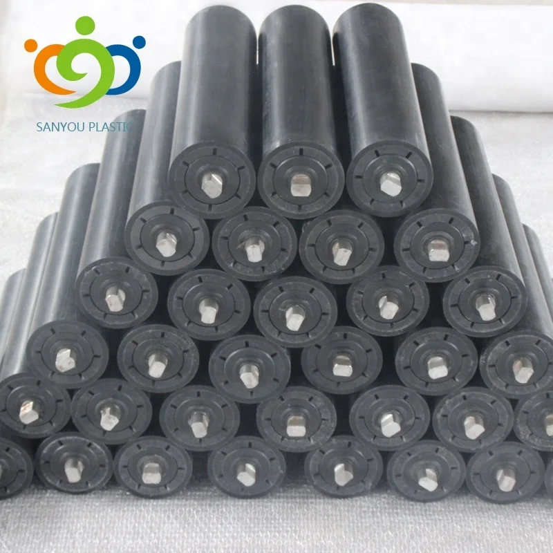 conveyor roller stand/guide roller bearing/hard plastic rollers