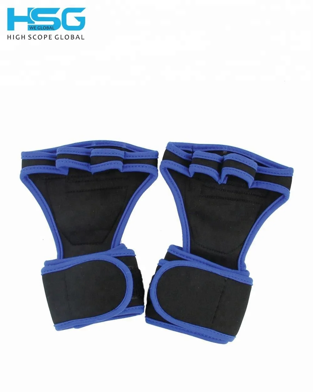 New Weight Lifting Grip Pads Gym Gloves Neoprene Wrist Palm Support Protector WOD Workout Fitness