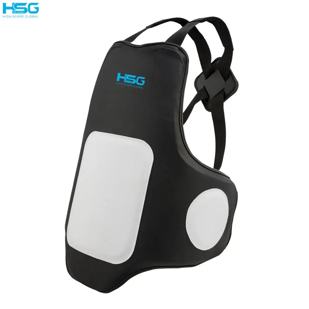 OEM Wholesale Professional Boxing Training Chest Protector Belly Guard Chest Protection Chest Guard MMA Kick Boxing Training PK