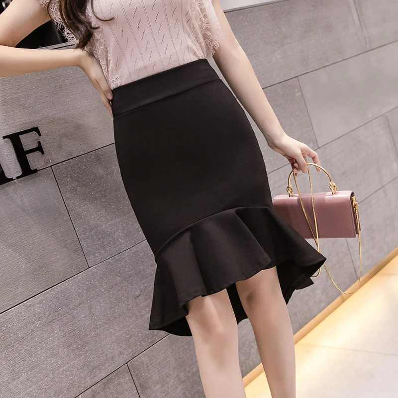2020 Wholesale New Design Ladies Fashion Fishtail Skirts Women Irregular Sexy Pencil Skirts
