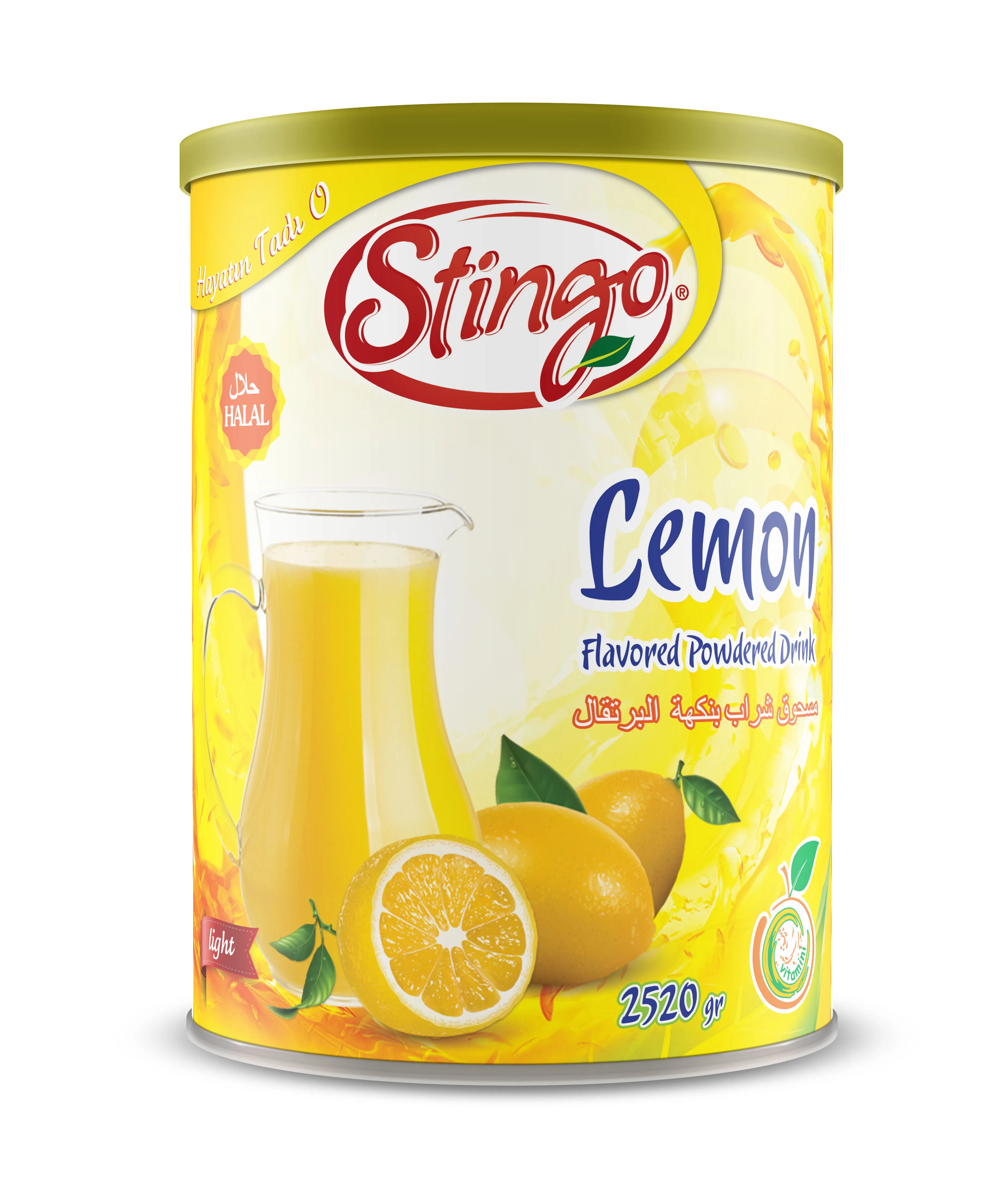 
 Лимонный ароматизированный напиток в порошке 2,5 кг  