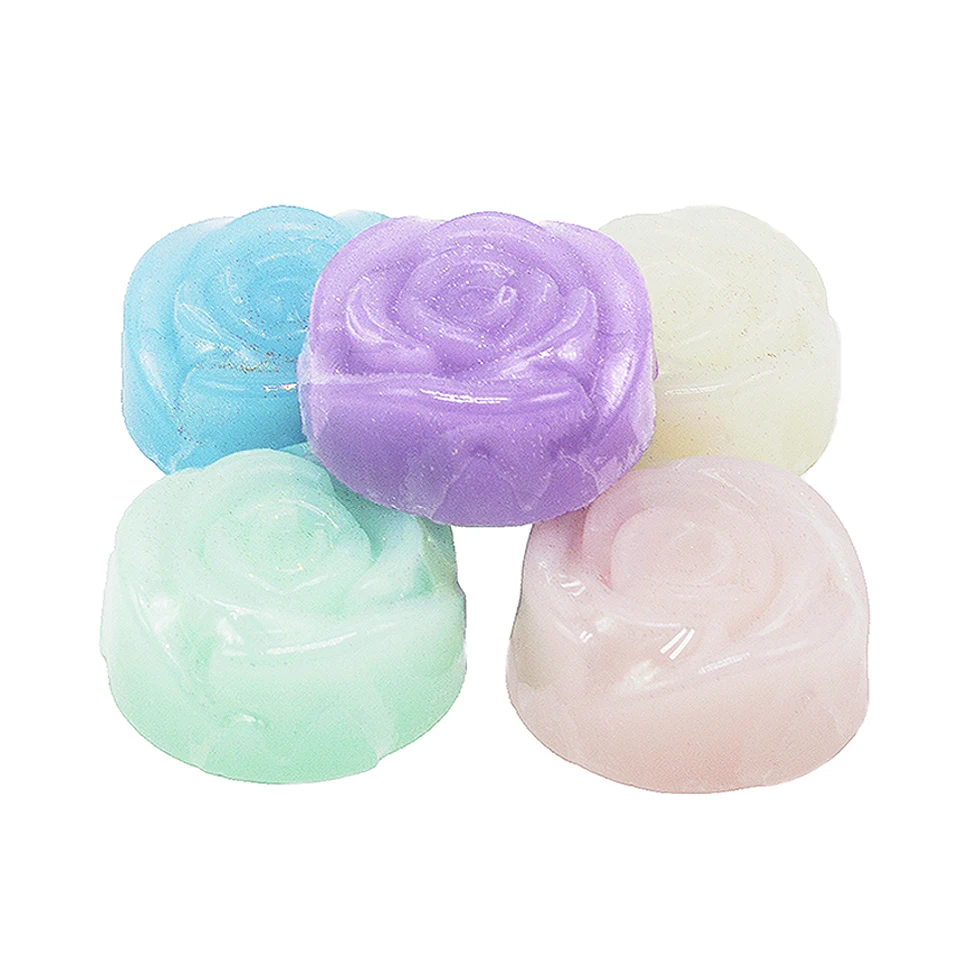 Organic Essential Oil Protex Soap Basic Cleaning Flower Shaped Indonesia Harmony Handmade Soap Rose Clean Body Shower