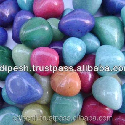 Разобранная галька оникса, камень для украшения дома