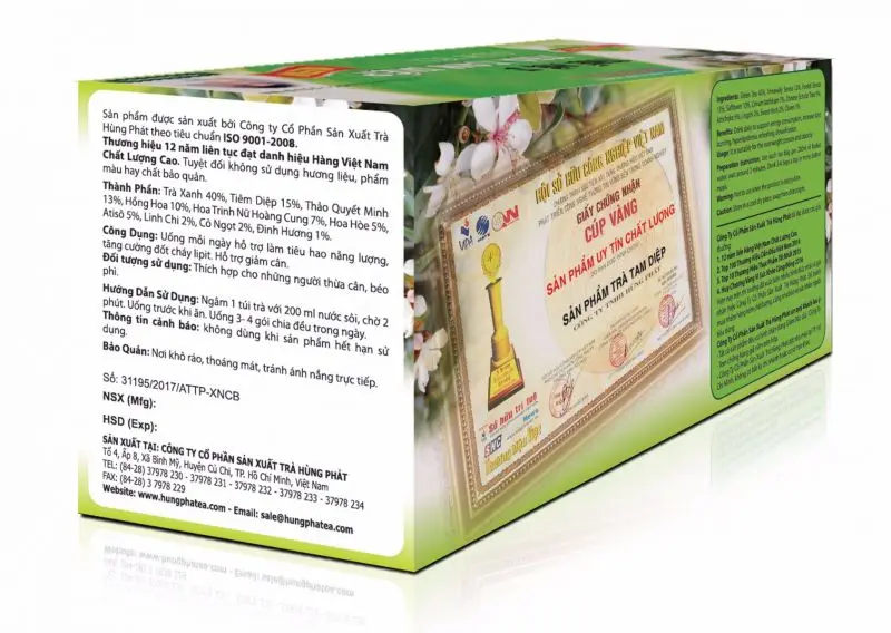 
Slimming and Detox Tea Sugar free Low-salt Non-nicotine DECAFFEINATED GM Food Organic Adults Female BOX 