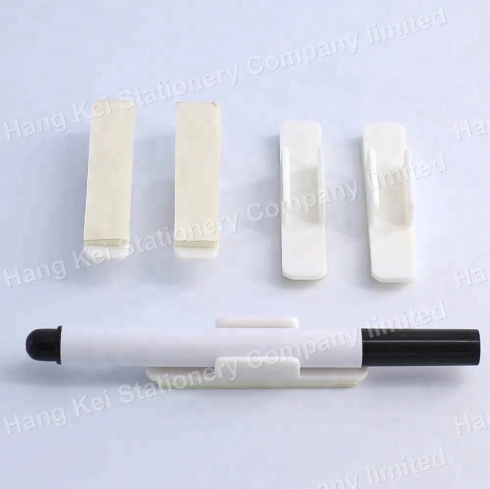 Colourful PP plastic Hong Kong quality board book clip for dry erase marker