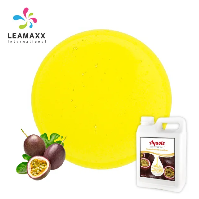 Taiwan Popular Concentrated Juice Passion Fruit Syrup for Bubble Milk Tea