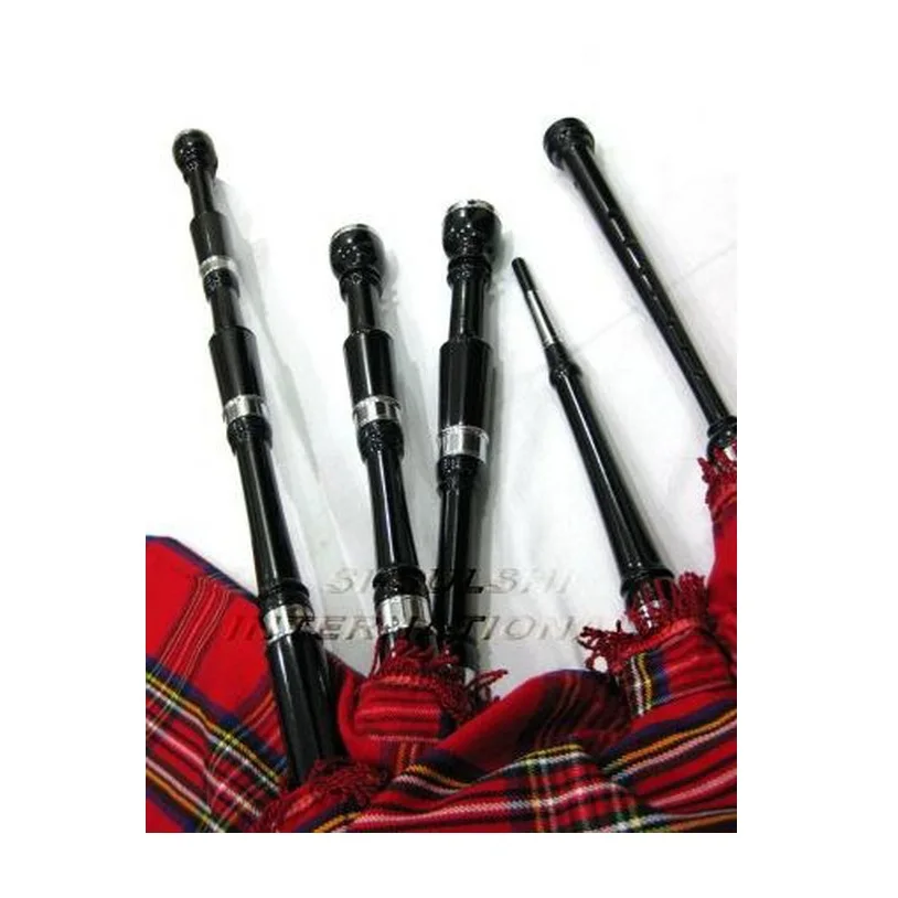 ROSEWOOD HIGHLAND BAGPIPE (BLACK COLOR)
