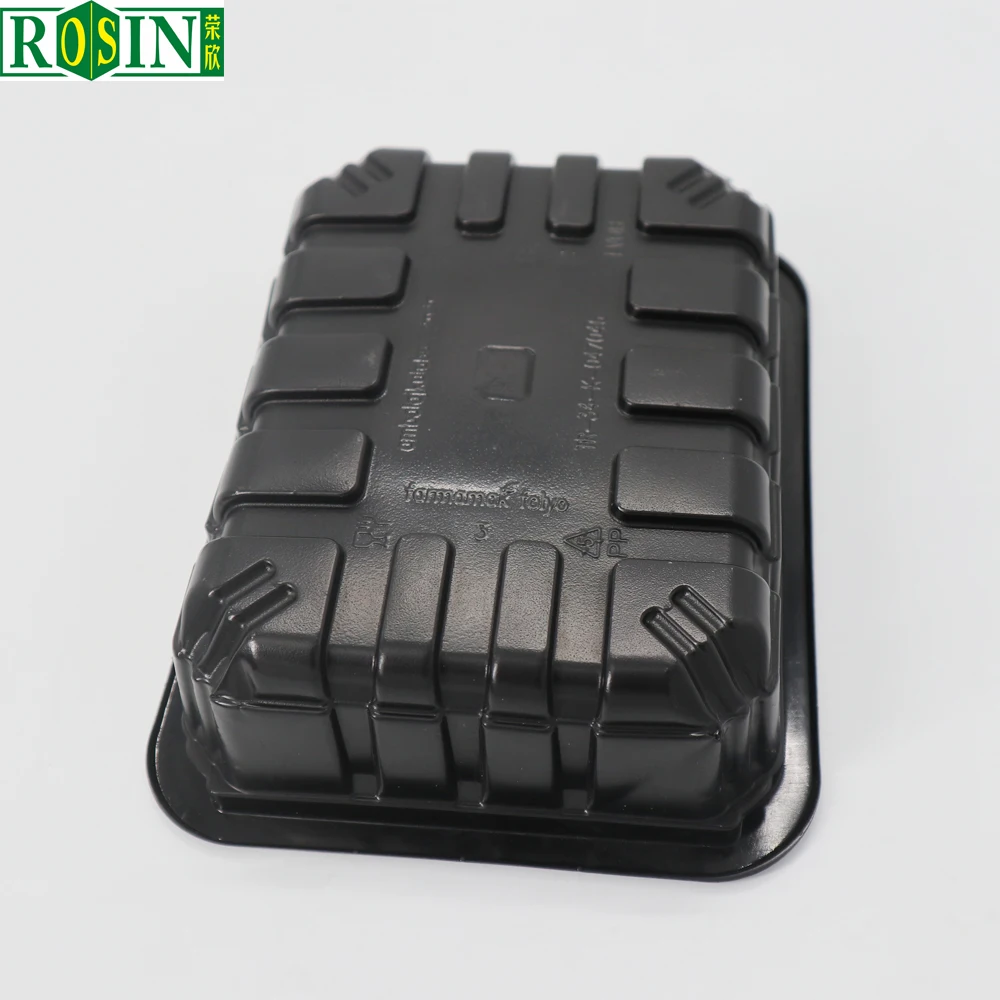 
High Resistant High Barrier EVOH Retort Black PP Packaging Trays For Food 