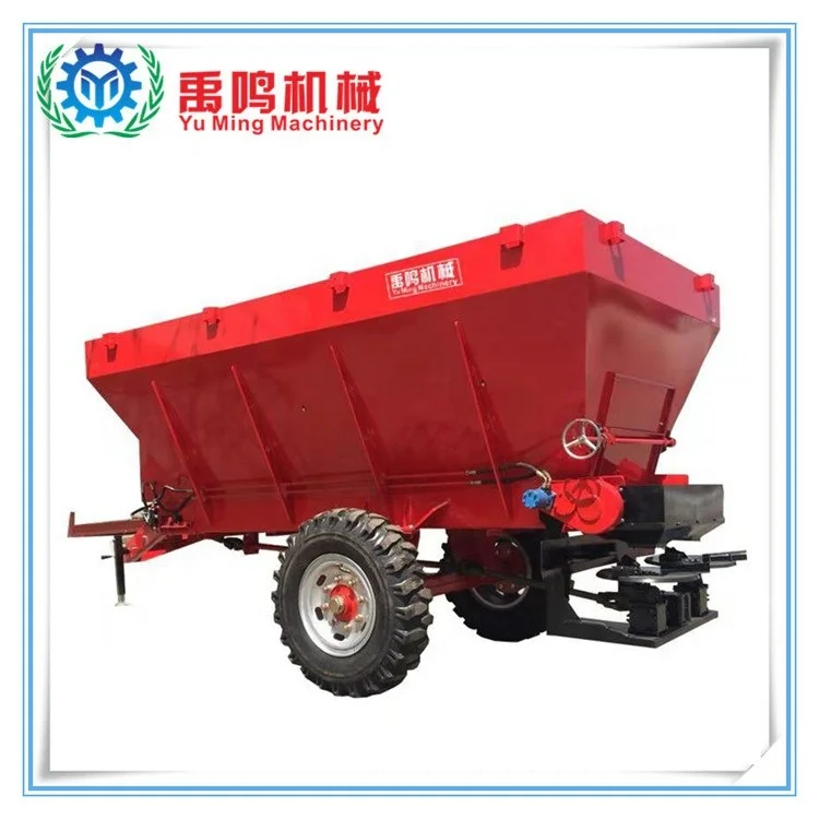 DFC series Tractor traction fertilizer spreader machine/manure spreader