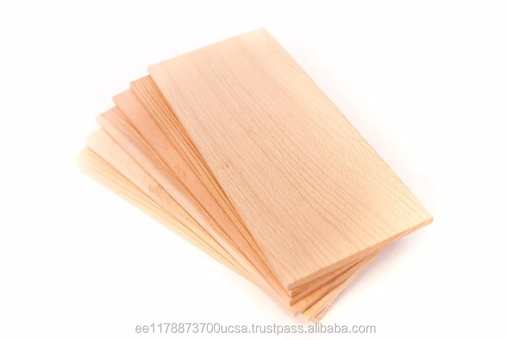 
Grilling Smoking Planks Variety Pack-6 Flavors - Apple, Alder, Hickory, Cherry, Maple,Oak,Cedar 