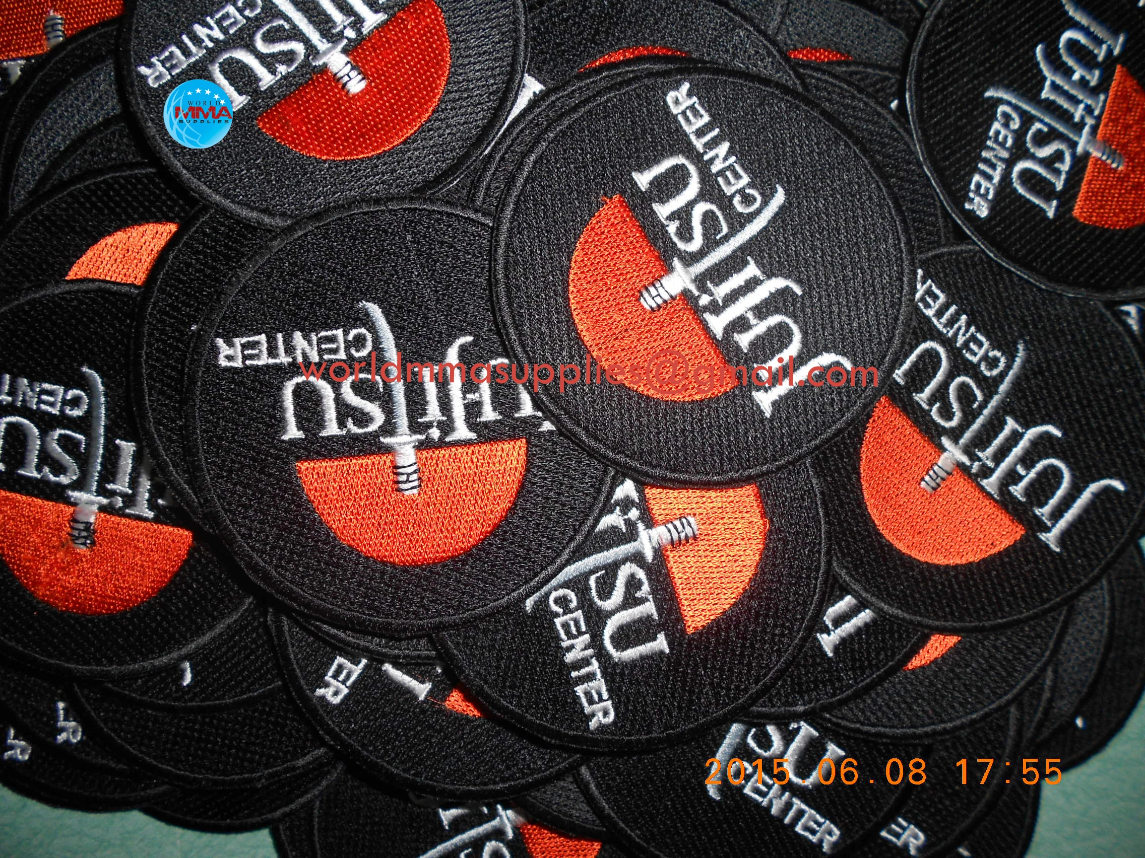 Custom Letters 3D Embroidery Patches Logo Name Patches Iron On Patches.