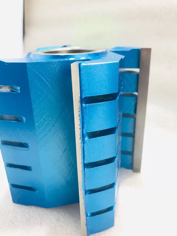 90*35*4T * H40 Китай сверхтонкие частицы цементированный карбид деревообрабатывающие ножи спиральная режущая головка