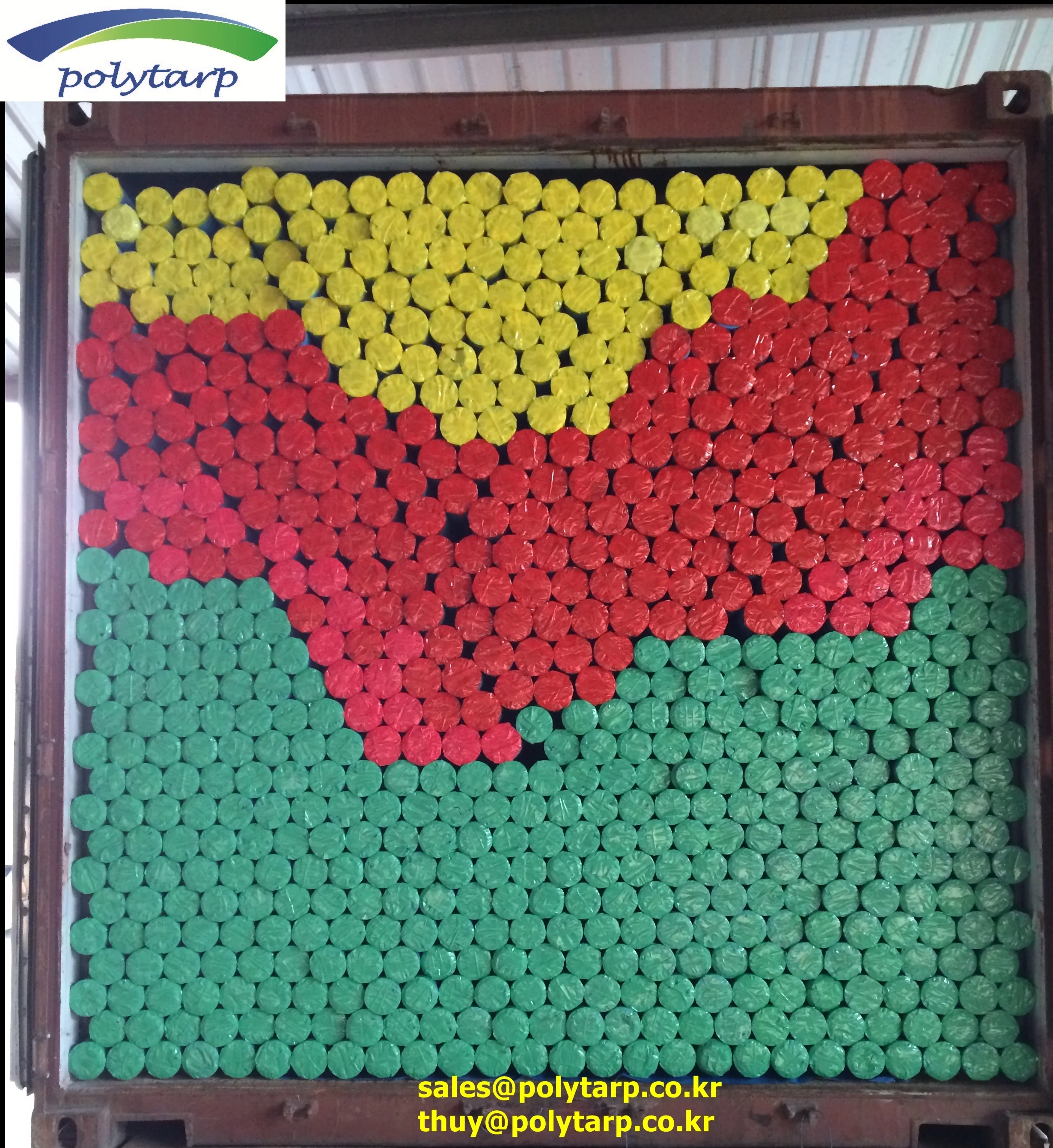 PE Tarpaulin made in Vietnam by Korean company