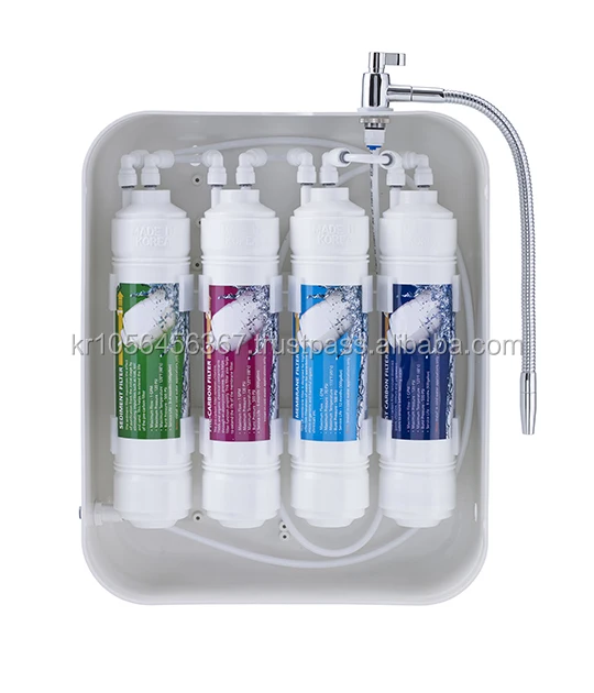 
Under sink case with 4 stages water filter Made in Korea, DWP-401N 