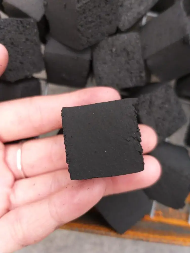 Хорошие предложения по упаковке кокосового брикета угля в коробке 1 кг WHATSAPP + 84869975655