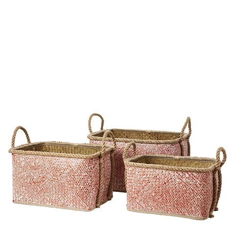 Spring&Summer 2019 high quality handmade bamboo rattan basket BK201923 ACHIO Vietnam manufacturer SGS, INTERTEK