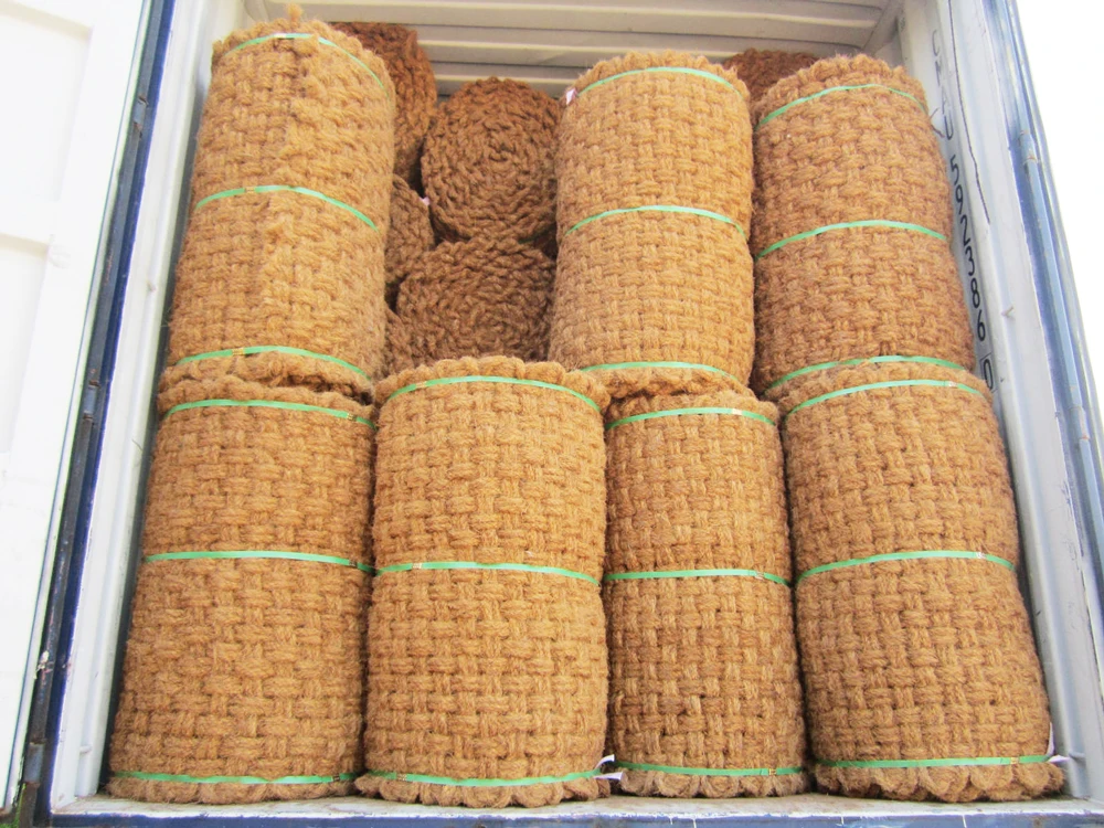 COIR FIBER NET FOR GROWING VEGETABLE