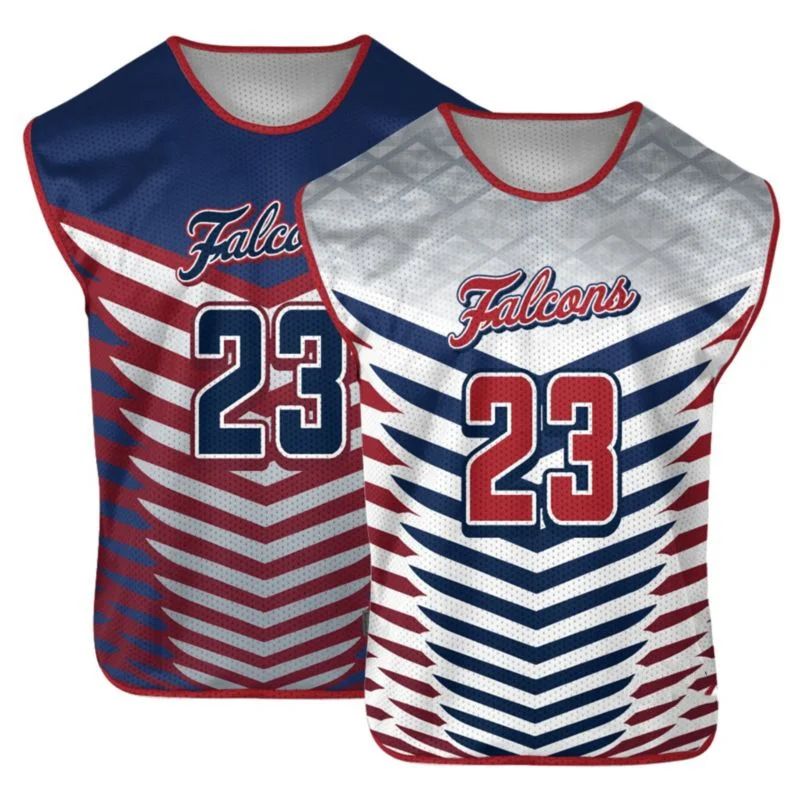 Pro Sublimated Custom Lacrosse Pinnies