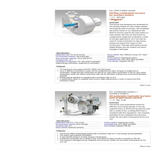 
FOR VOLCANO BURNER SPARES FOR MITSUBISHI AUX.BOILER MODEL:MAC-40B 