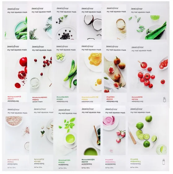 
Innisfree My Real Squeeze Mask 