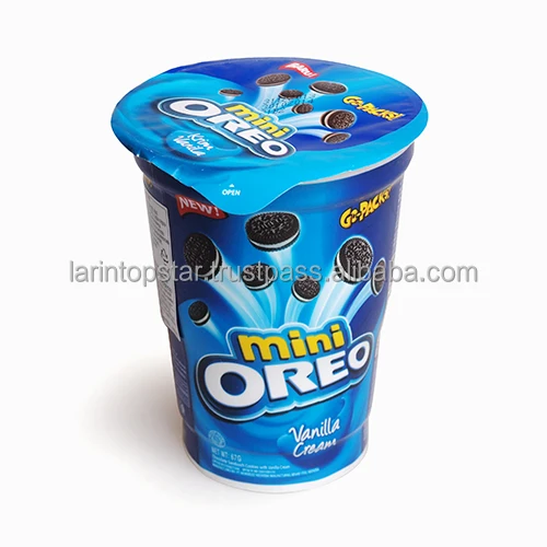 OREO BISCUIT MINI CUP 67 GR Cookies Mondelez Vanilla Cream