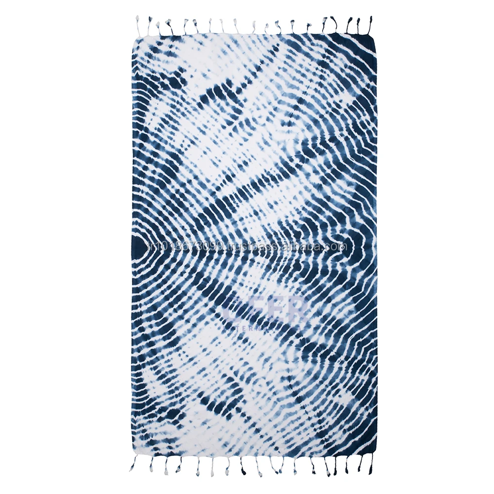 Tie dye Pestemal Turkish Beach Towel Tie-dye Fouta, Hand dyed - Made in Turkey cotton bedspreads Turkish Towel Handloomed 40x70