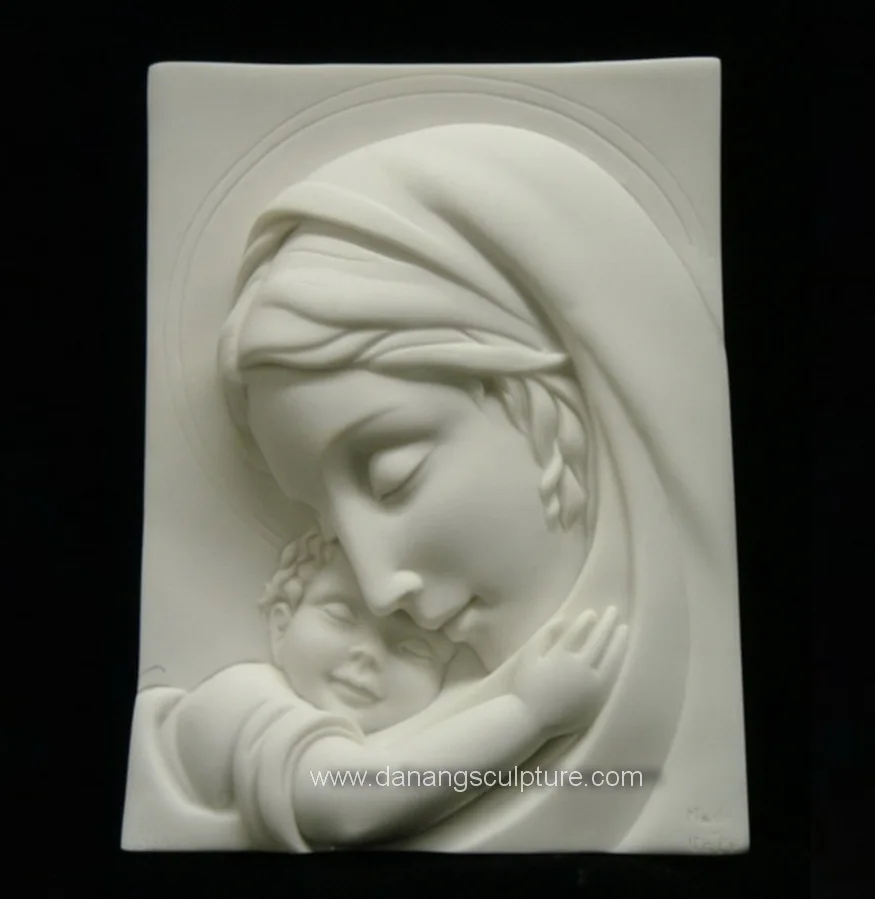 Jesus Christ Catholic stone relief DSF-PD07