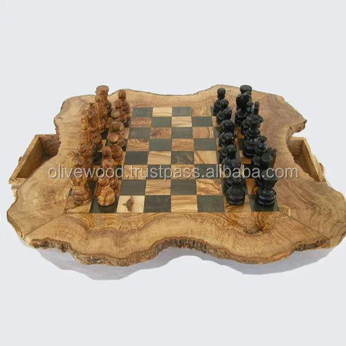 
Olive Wood Chess Board 