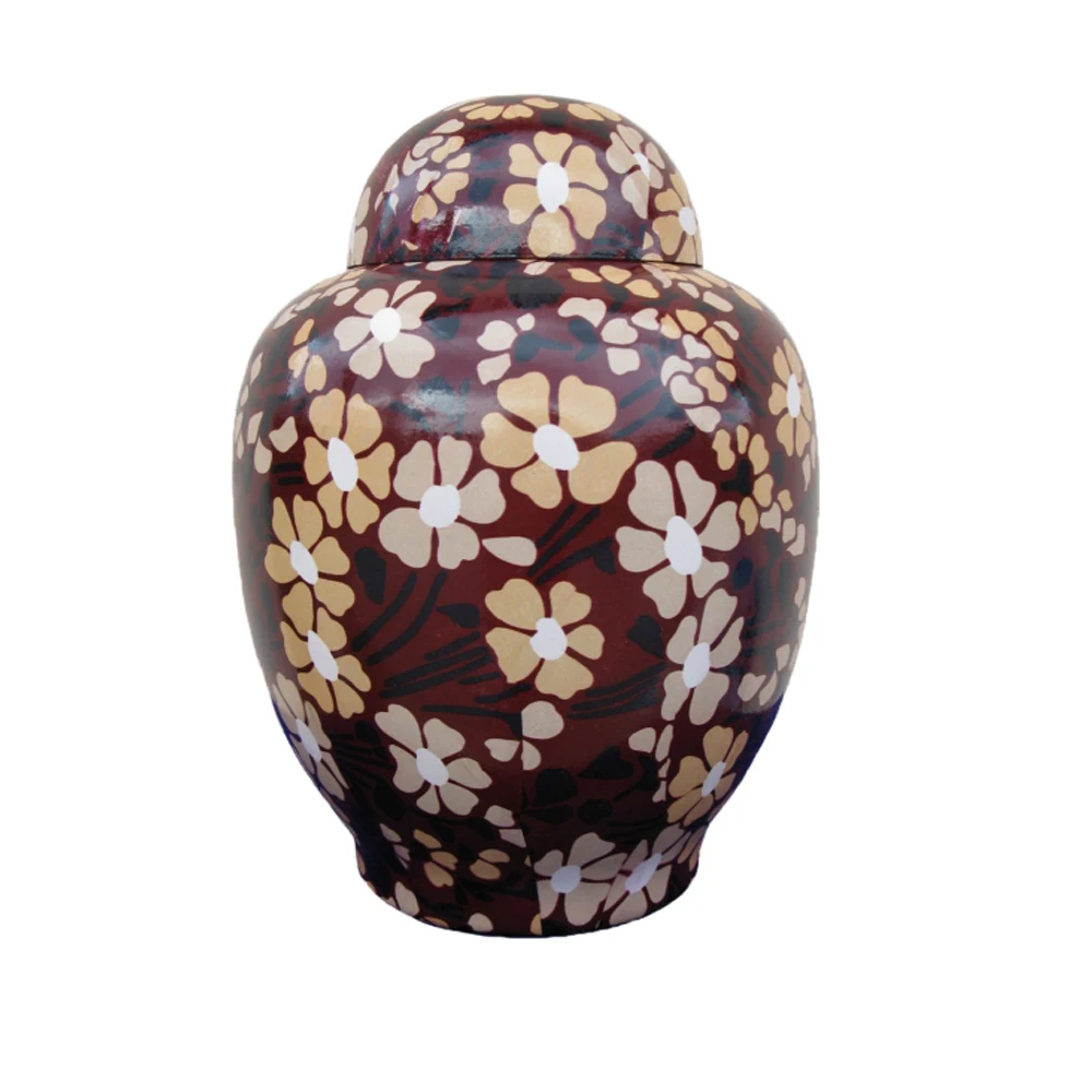 Floral Cheap Cremation Urns Cheap Price Handmade Made In India