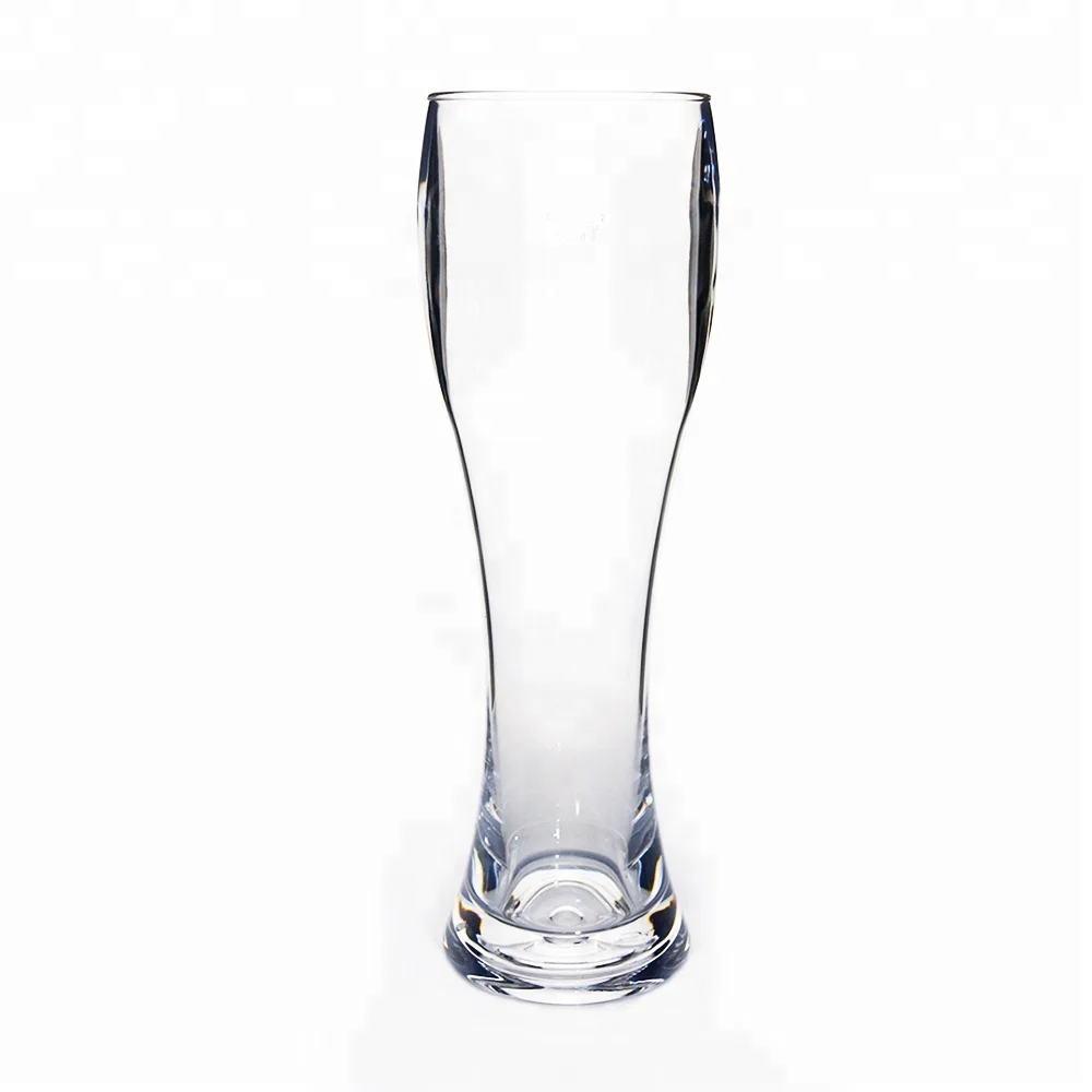 
500ml Unbreakable Plastic Polycarbonate Wheat beer glass 
