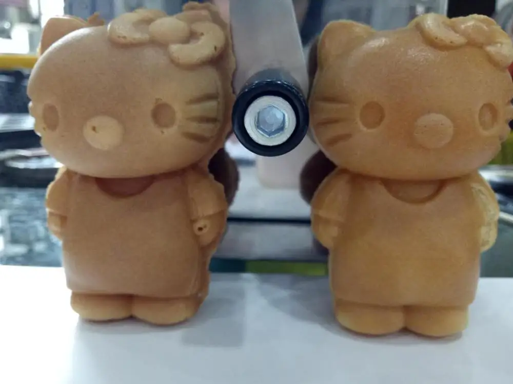 Taiwan Snack Food Bulldog Waffle Machine