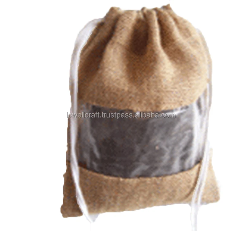 Jute pouches  gift wine favor bags tote backpacks laundry bags shoe