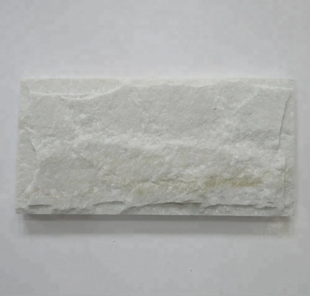 MILK WHITE SPLIT NATURAL MARBLE STONE