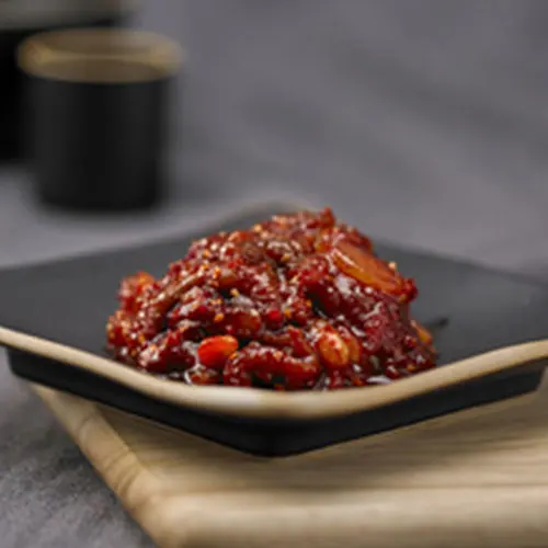 
Premium Korean Jeotgal - Spicy Seasoned Small Octopus 